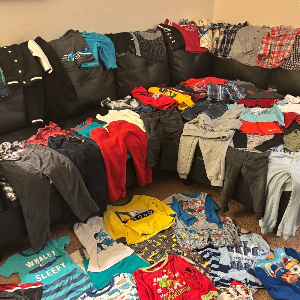 Toddler Boy Size 4 Clothes.